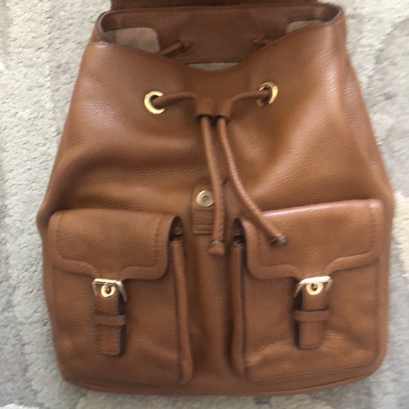 COPY - Brown Michael Kors drawstring backpack - Picture 3 of 9